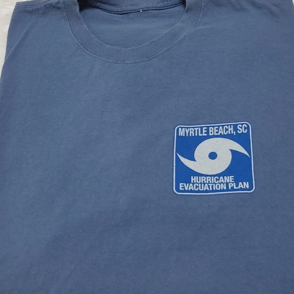 Myrtle Beach Evacuation Plan Tee - Picture 3 of 5